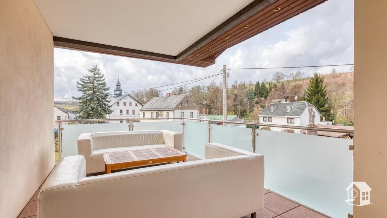Ferienwohnungen Im Vogtland Heinsdorfergrund Exteriör bild