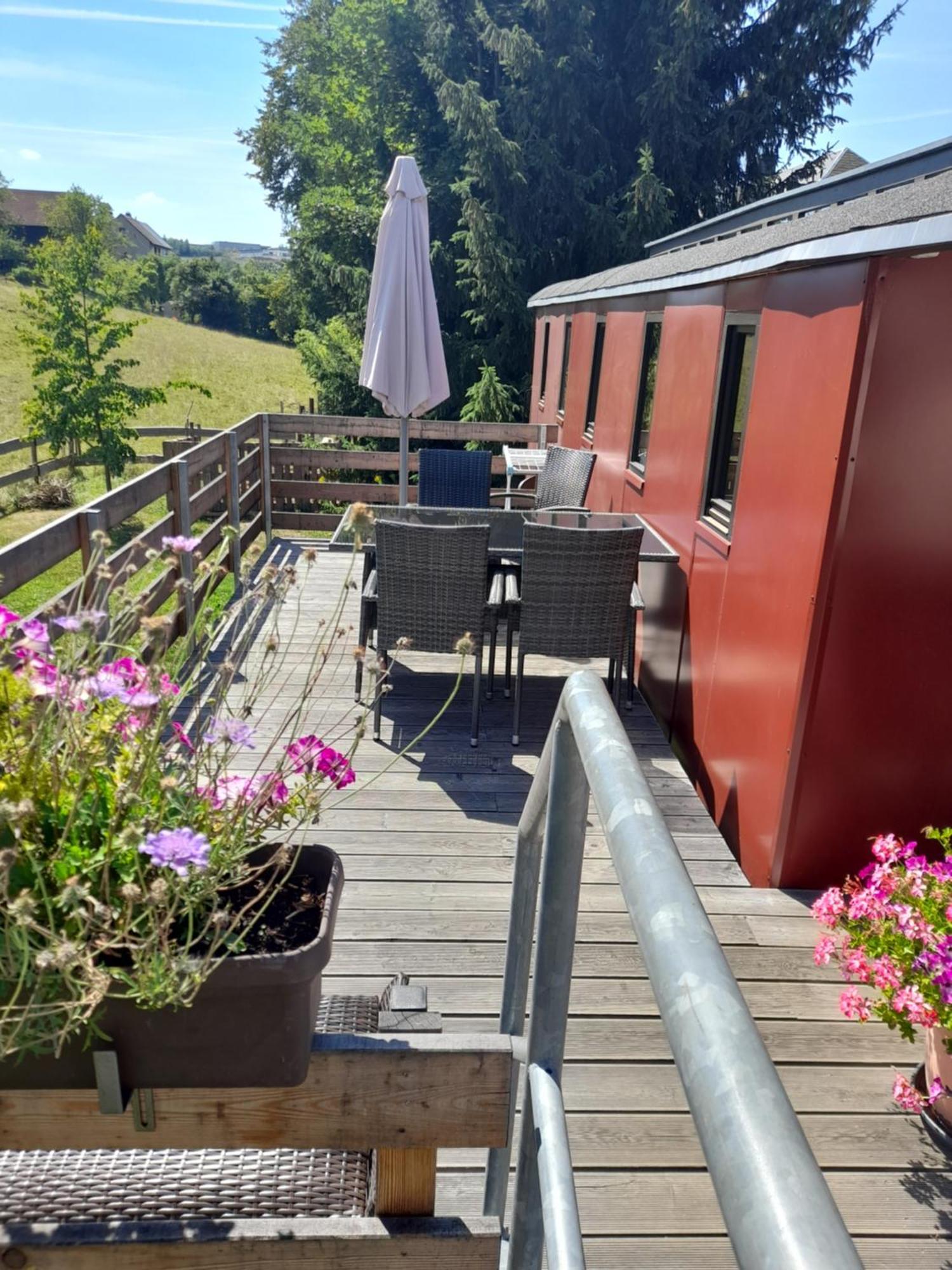 Ferienwohnungen Im Vogtland Heinsdorfergrund Exteriör bild