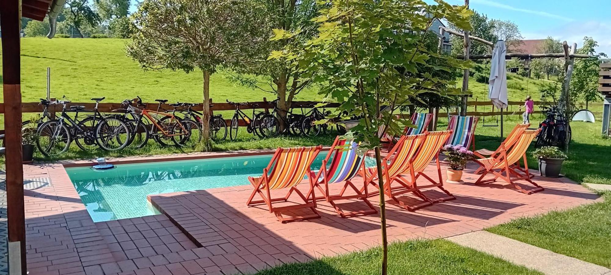 Ferienwohnungen Im Vogtland Heinsdorfergrund Exteriör bild