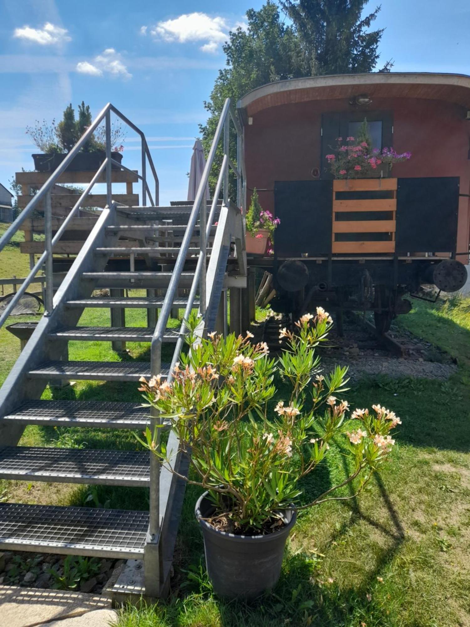 Ferienwohnungen Im Vogtland Heinsdorfergrund Exteriör bild